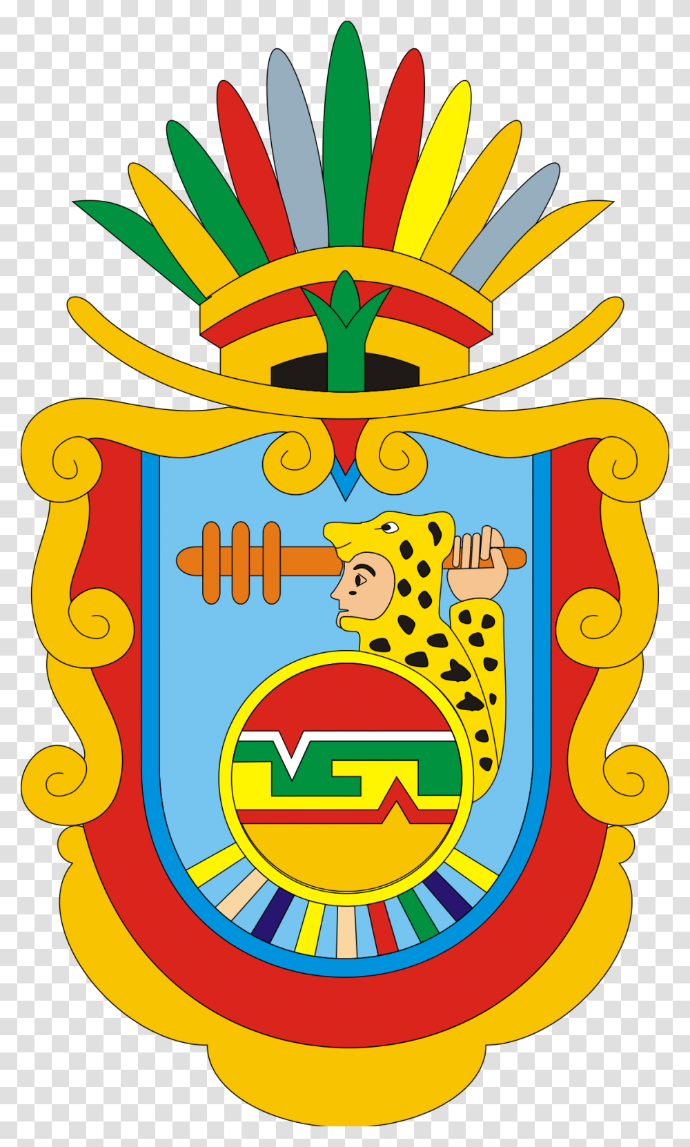 Guerrero Mexico Coat Of Arms, Label, Logo Transparent Png