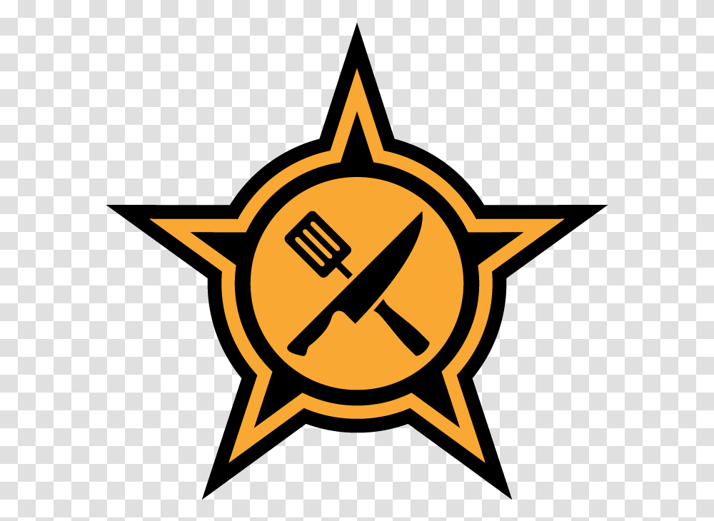 Guerrilla Street Food Dallas Cowboys Logo, Outdoors, Star Symbol, Nature Transparent Png
