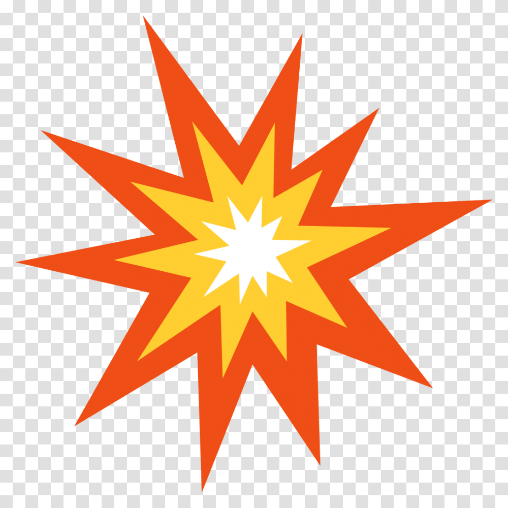 Guess The Emoticon Clip Explosion Emoji, Star Symbol, Cross Transparent Png