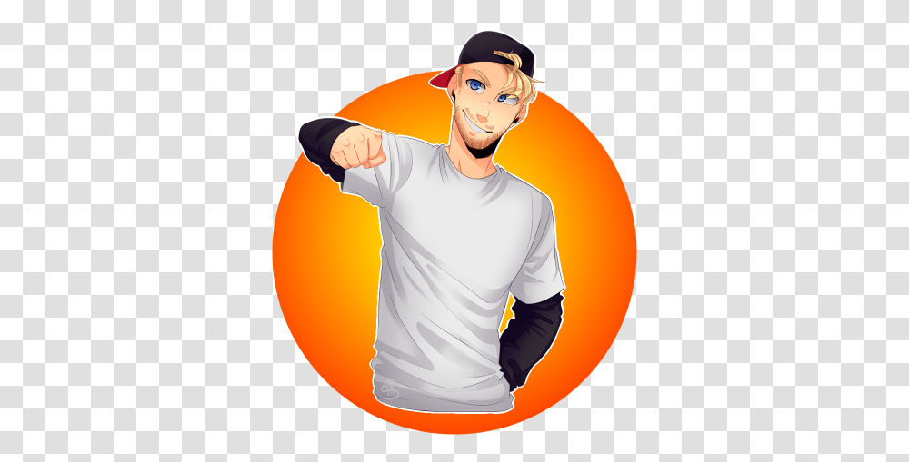 Guess The Youtuber Pewdiepie Logo Brofist, Clothing, Person, Sport, People Transparent Png