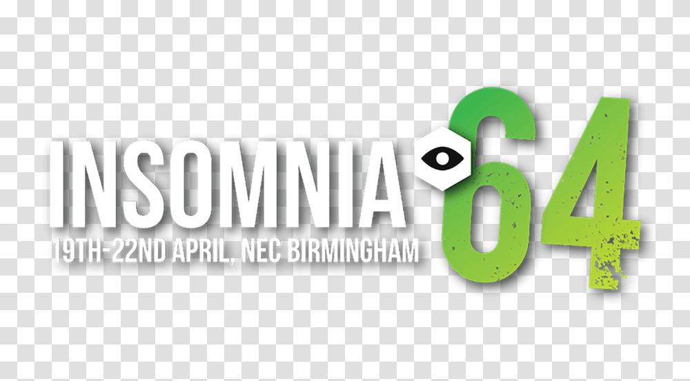 Guests Announced For Insomnia Gaming Fest - Teneighty Insomnia 64 Gaming, Text, Word, Alphabet, Logo Transparent Png