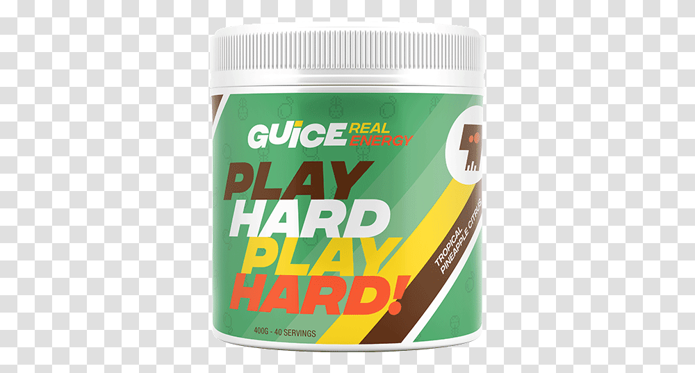 Guice Play Hard Tropical Pineapple Citrus Sikhye, Plant, Flower, Blossom, Bottle Transparent Png