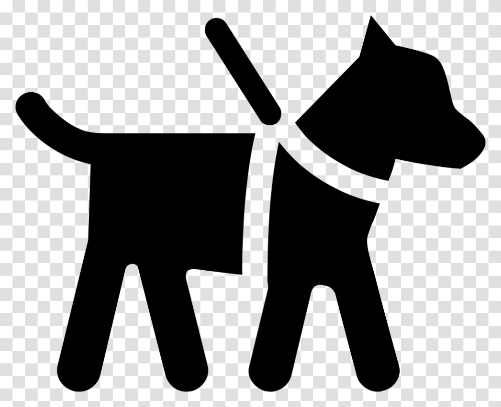 Guide Dog Comments Dog Walking Icon, Stencil, Silhouette, Hand Transparent Png