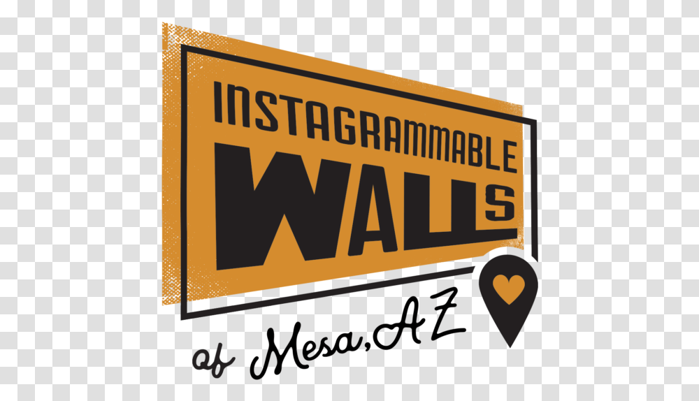 Guide To Instagrammable Walls Of Mesa Arizona Poster, Sign, Transportation Transparent Png