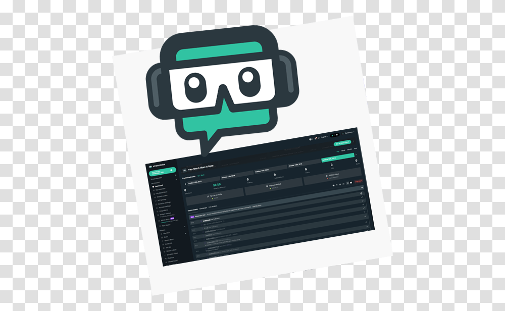 Guides For Streamers Streamlabs Obs Icon, Tablet Computer, Electronics, Paper, Flyer Transparent Png
