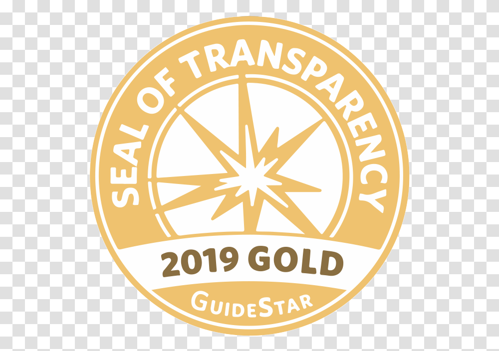 Guidestar Seal Of Transparency Gold, Logo, Badge, Outdoors Transparent Png