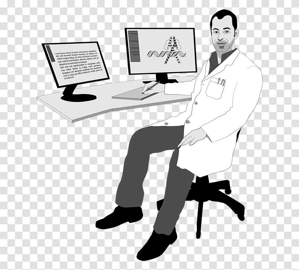 Guido Hegasy Sitting, Person, Performer, Drawing Transparent Png