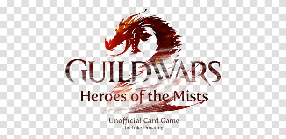 Guild Wars 2 Card Game Guild Wars, Poster, Advertisement, Dragon Transparent Png