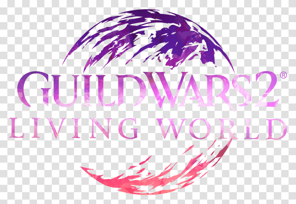 Guild Wars 2 Icebrood Logo, Lighting, Purple Transparent Png