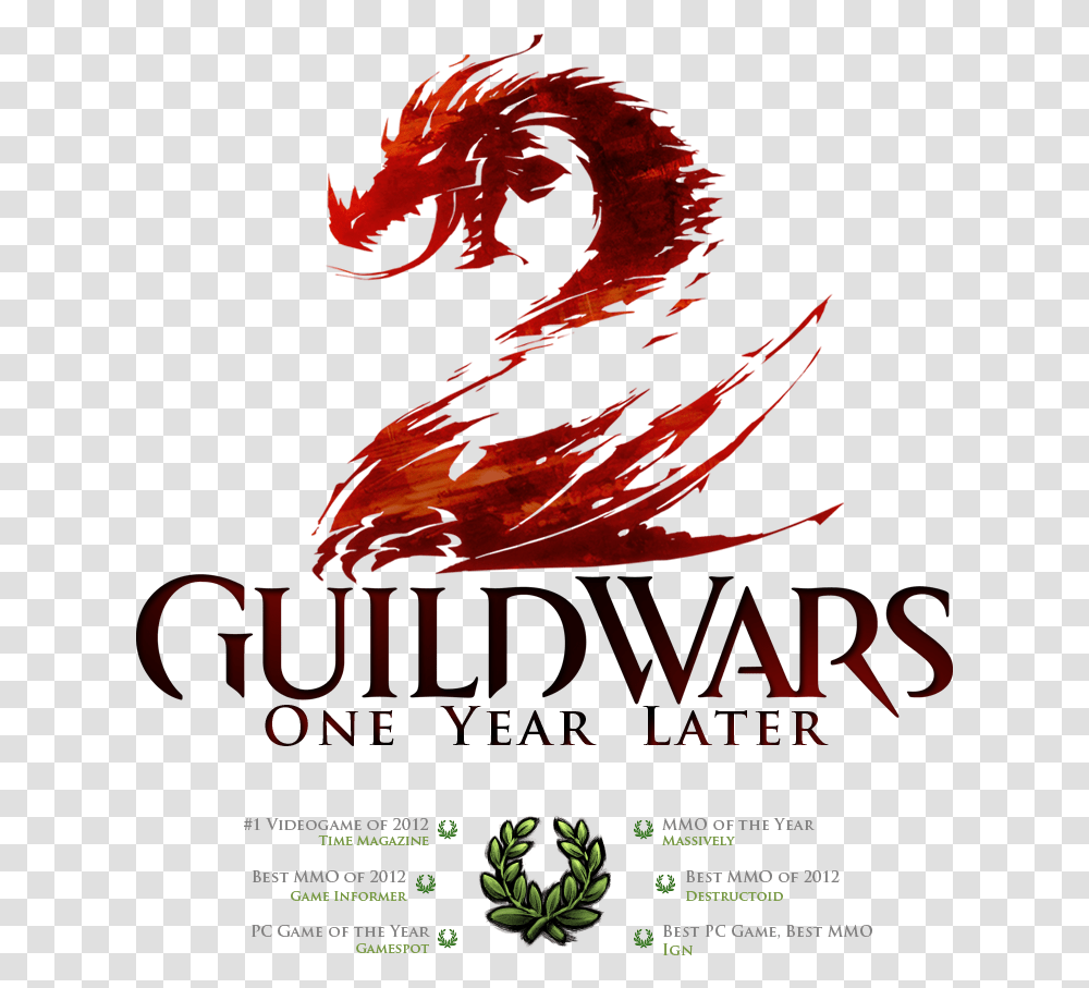 Guild Wars 2 Icon, Poster, Advertisement, Dragon, Flyer Transparent Png