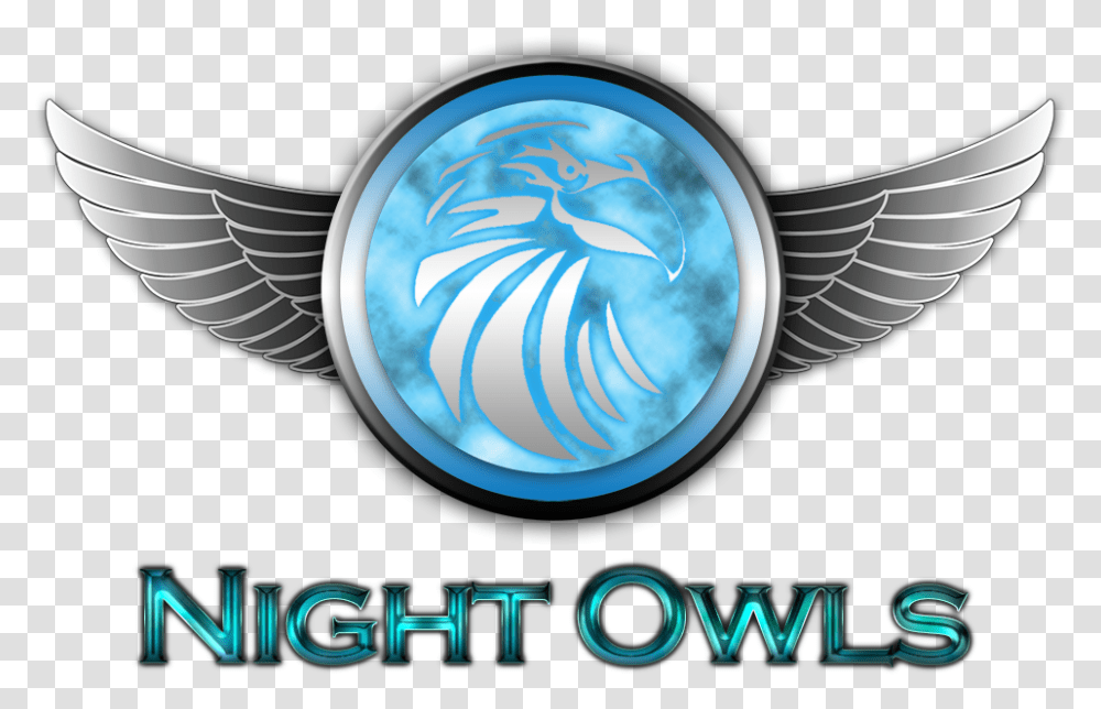 Guildlogo The Night Owls Golden Wings, Trademark, Emblem, Badge Transparent Png