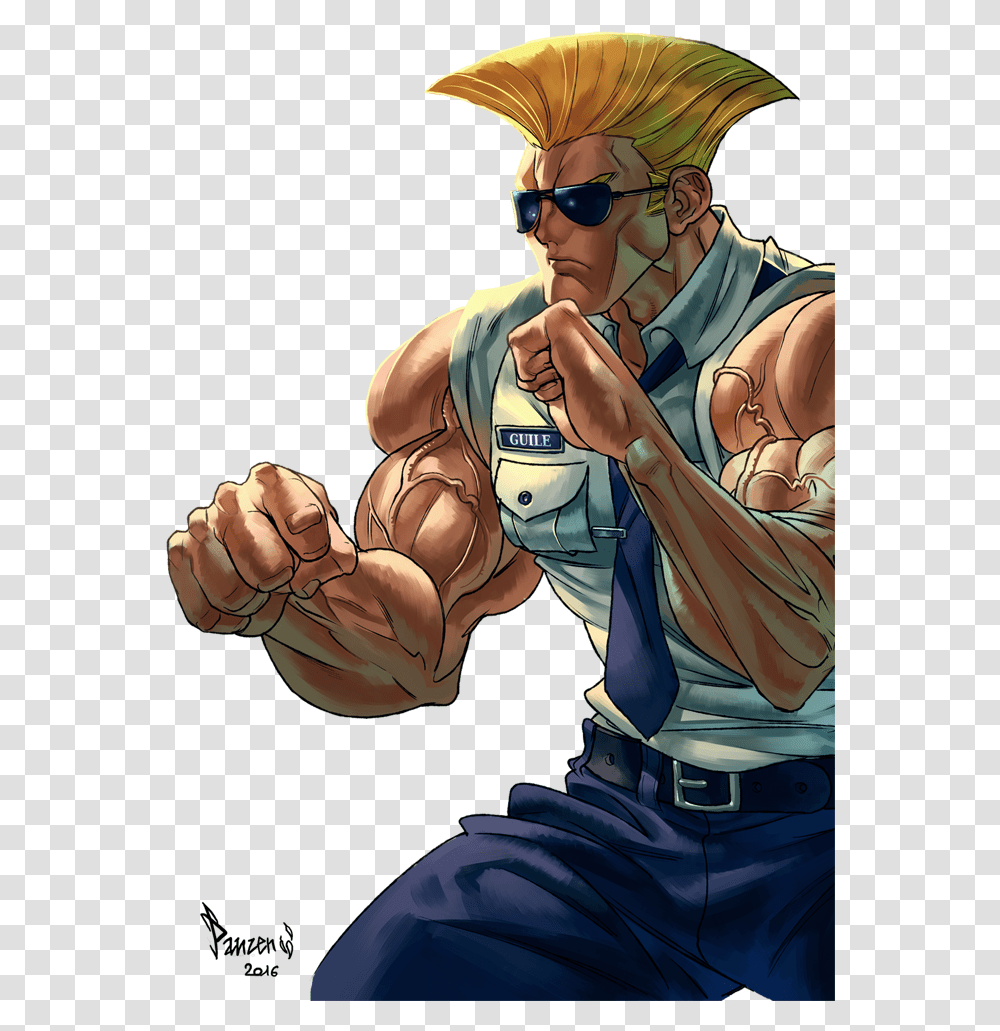Guile 2o16 Super Street Fighter Iv Street Fighter Ii Guile Street Fighter Meme, Sunglasses, Accessories, Person, Hand Transparent Png