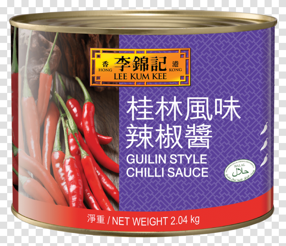 Guilin Style Chilli Sauce Lkk Chili Bean Sauce 2.04 Kg, Canned Goods, Aluminium, Food, Tin Transparent Png
