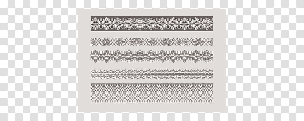 Guilloche Rug, Lace Transparent Png
