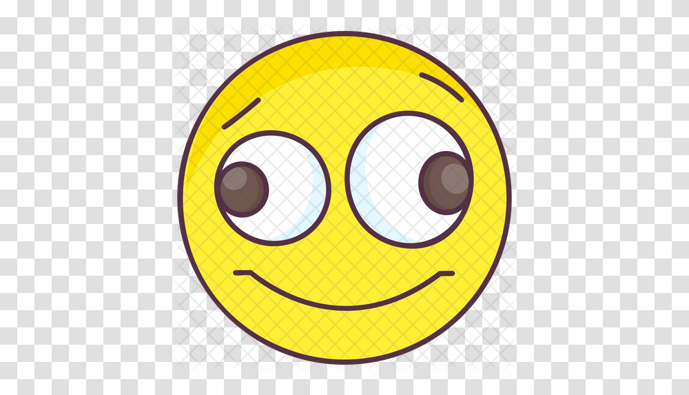 Guilty Emoticon Emoji Icon Of Colored Happy, Sport, Sports, Golf Ball, Ping Pong Transparent Png