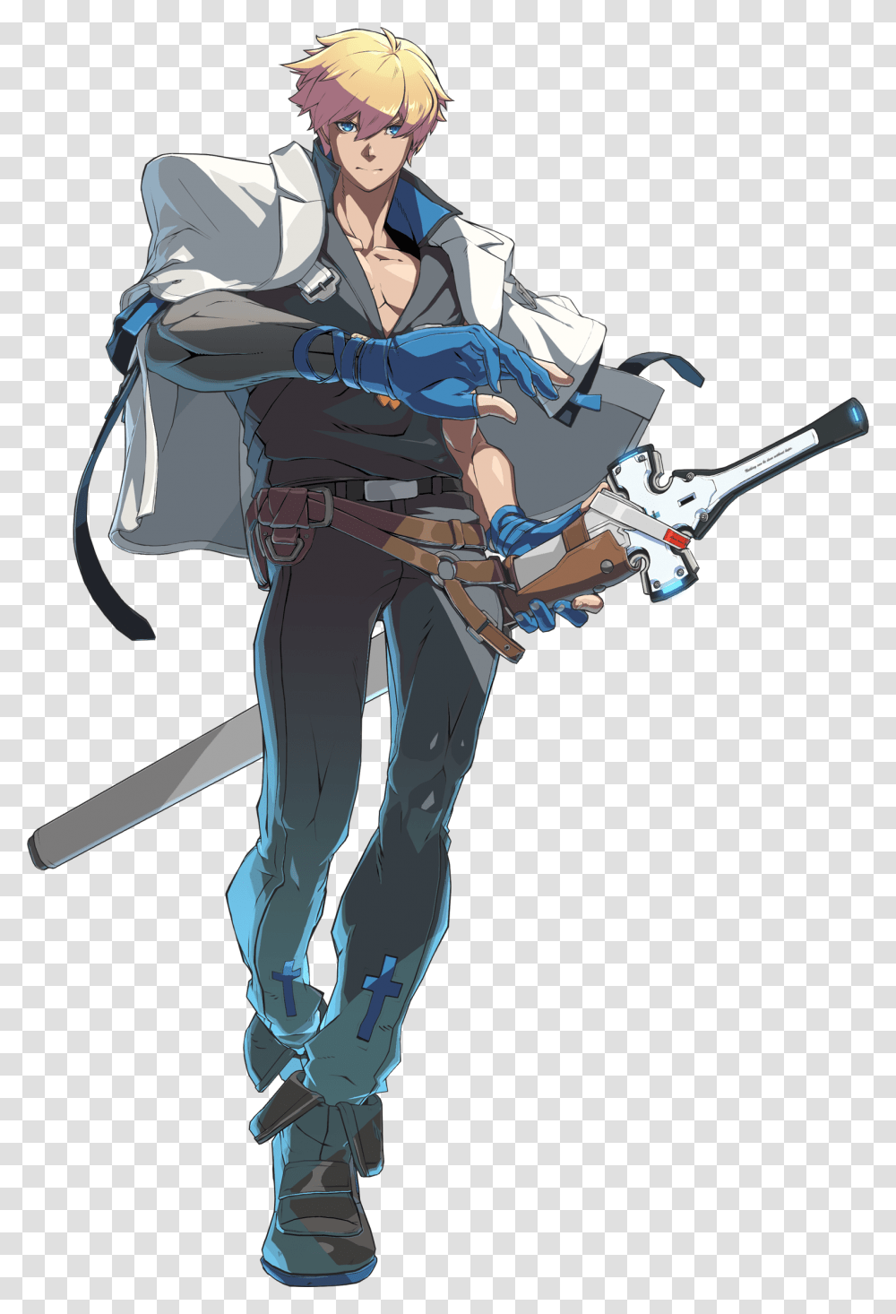 Guilty Gear Ky Kiske, Person, Costume, Book, Outdoors Transparent Png