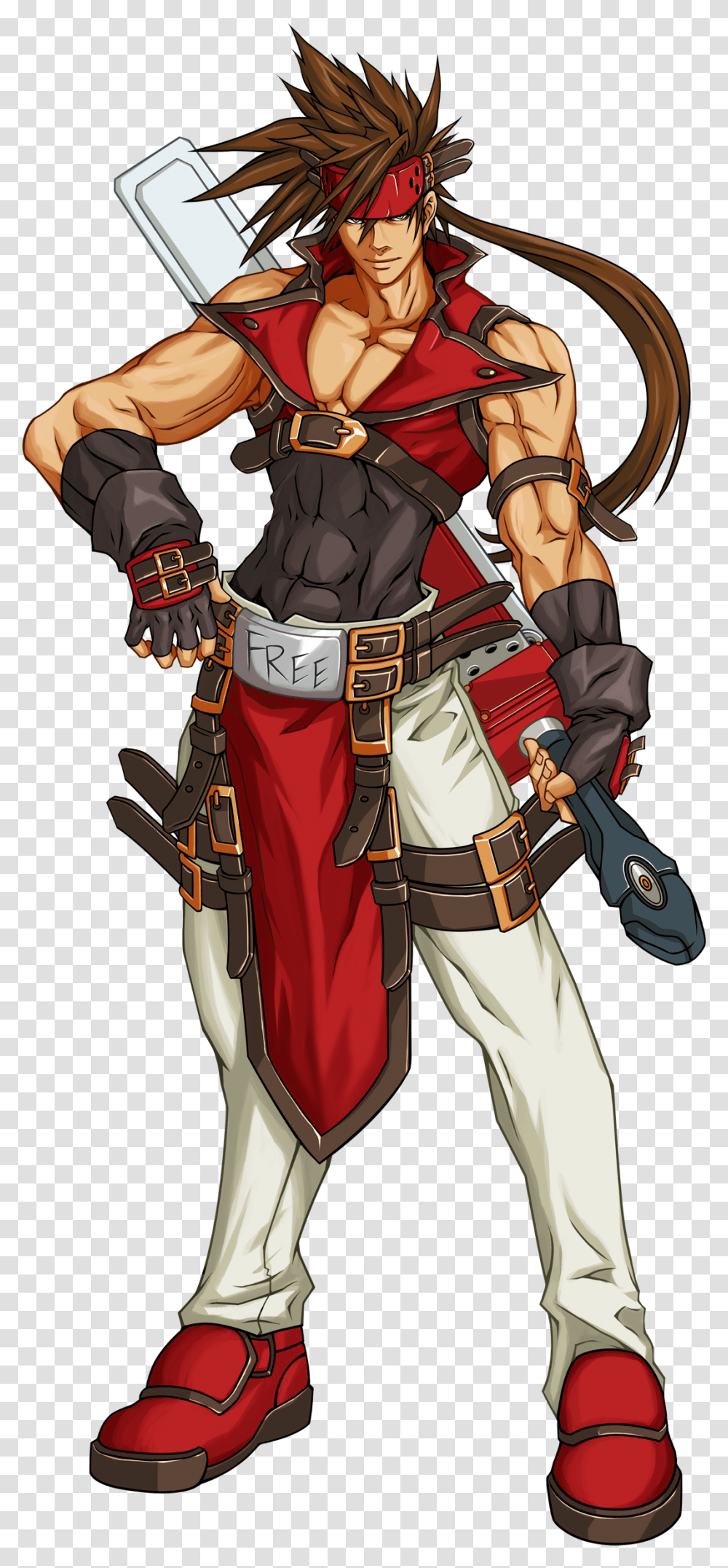Guilty Gear Main Characters, Person, Samurai, Knight, Duel Transparent Png