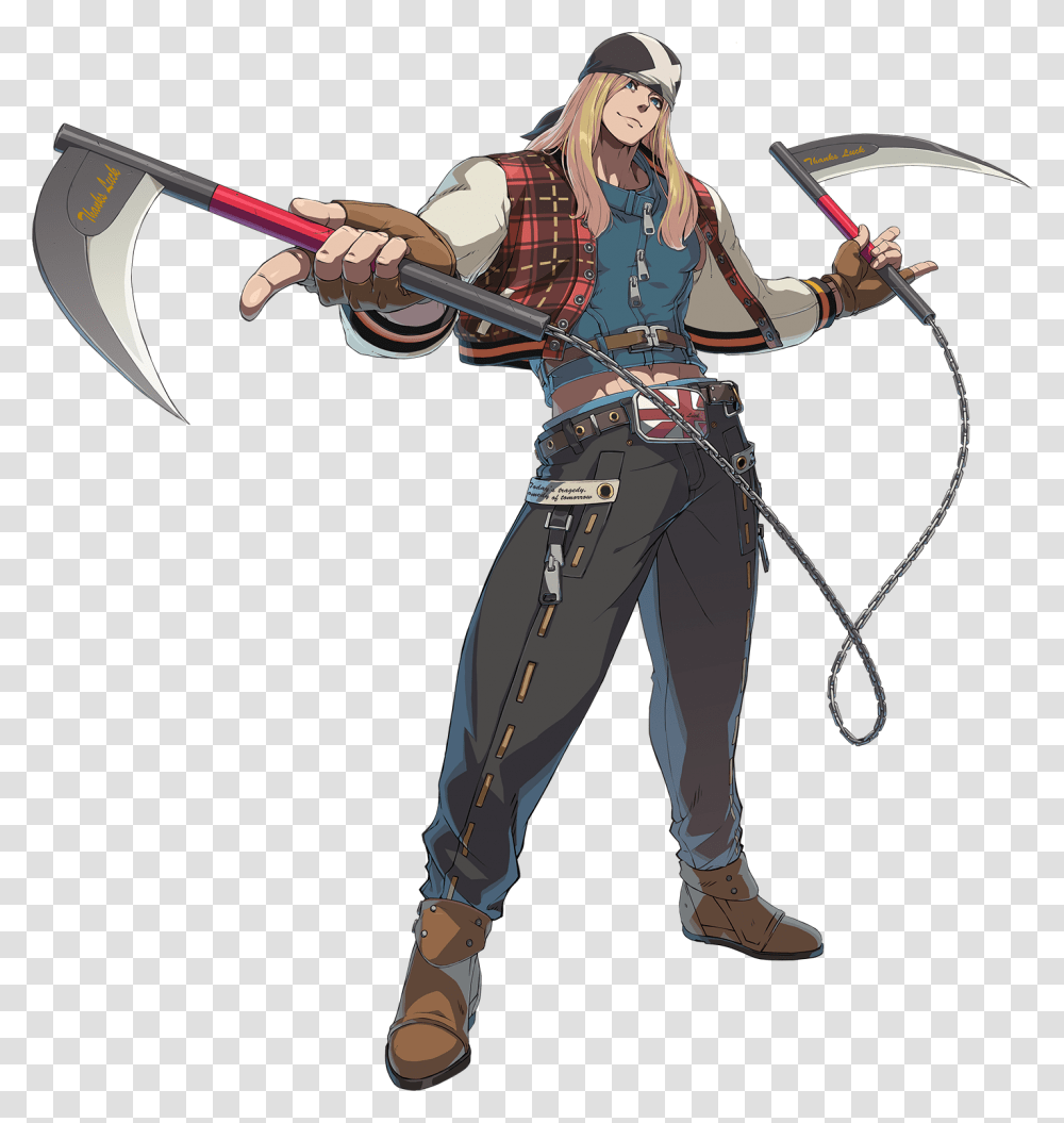 Guilty Gear Strive Characters, Axe, Person, Costume Transparent Png