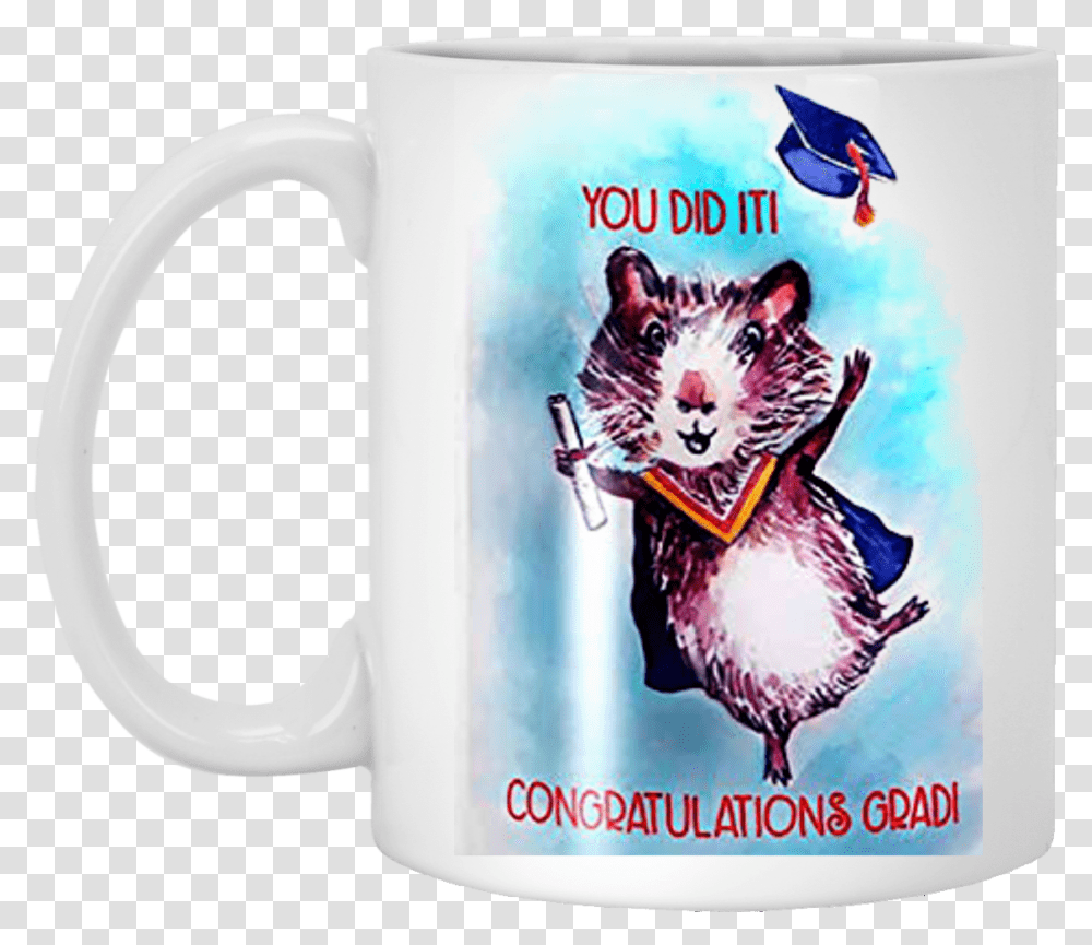 Guinea Pig Mug Congratulations Congrats New Job Graduation Coffee Cup, Bird, Animal Transparent Png
