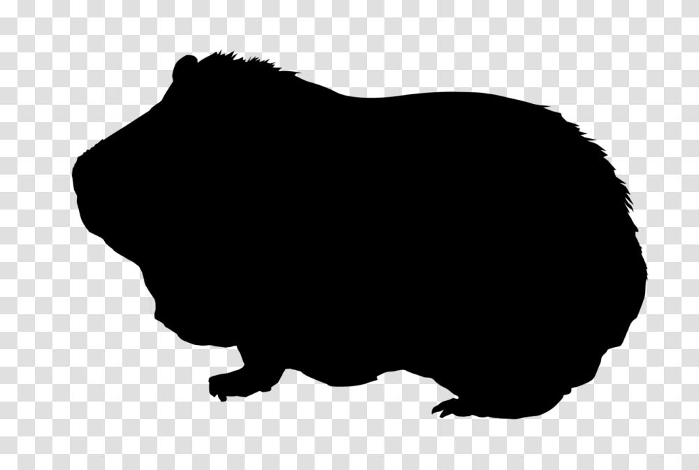 Guinea Pig Silhouette, Gray, World Of Warcraft Transparent Png