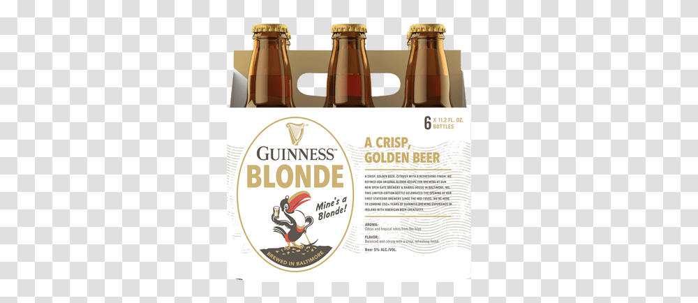 Guinness Blonde Guinness Blonde, Beer, Alcohol, Beverage, Bottle Transparent Png