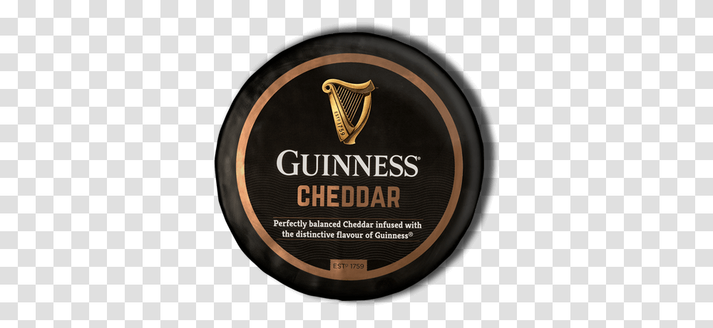 Guinness Cheddar Bier, Label, Text, Beer, Alcohol Transparent Png