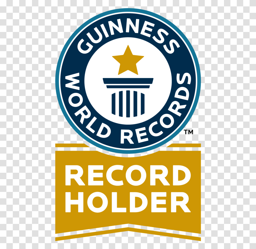 Guinness World Records Record Holder, Poster, Advertisement, Logo Transparent Png