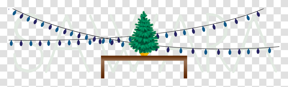 Guirnalda De Luces Vector, Tree, Plant, Ornament, Christmas Tree Transparent Png