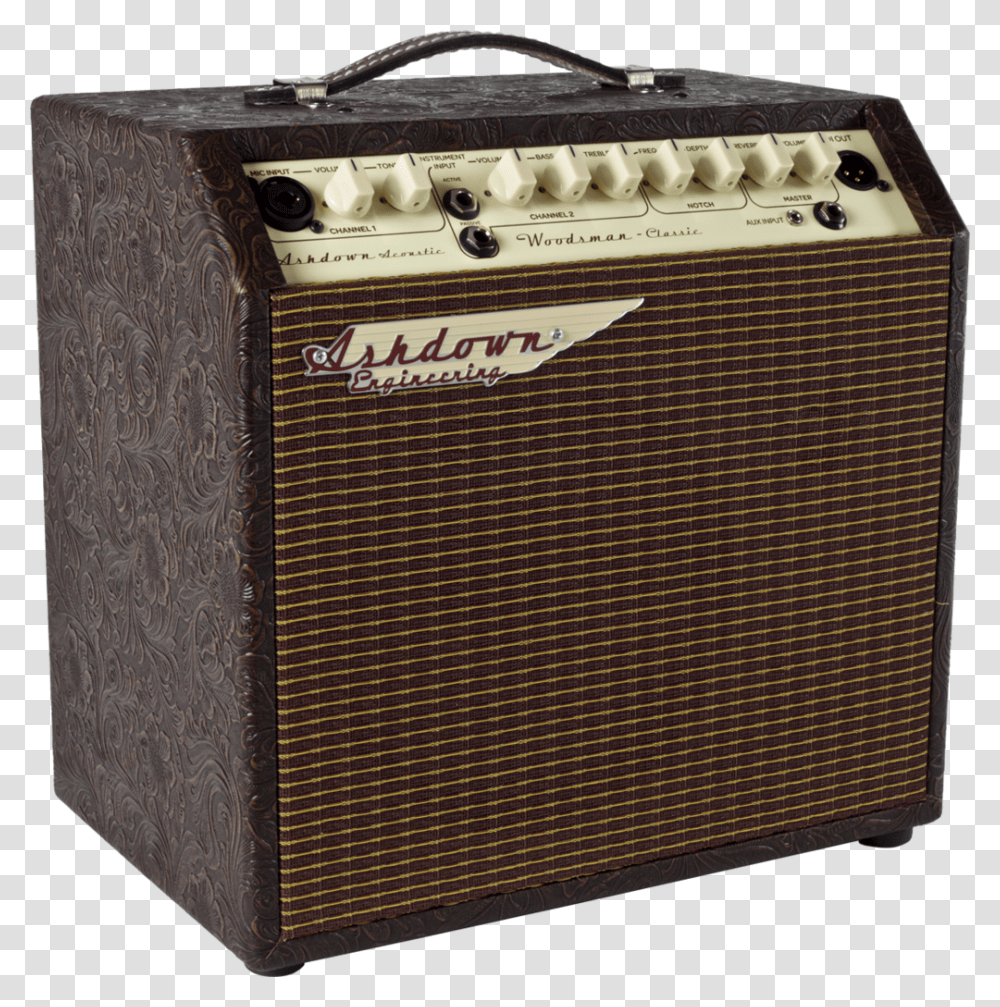 Guitar Amp Ashdown Woodsman Classic, Electronics, Amplifier, Box, Speaker Transparent Png