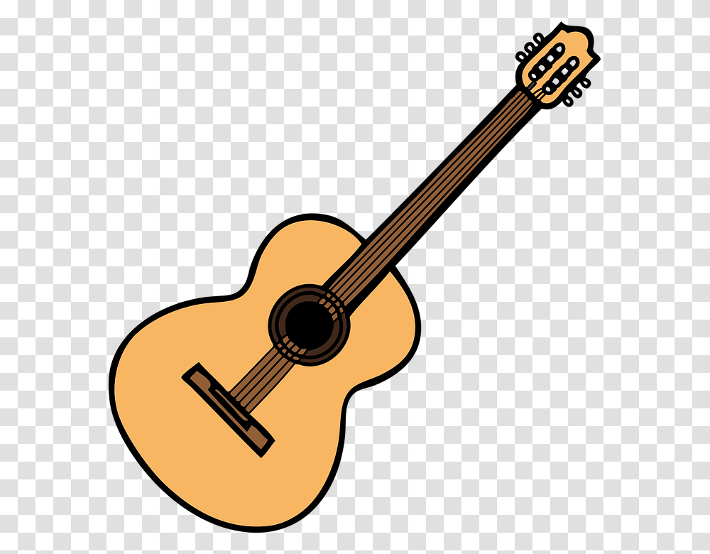 Guitar Cartoon, Leisure Activities, Musical Instrument, Bass Guitar Transparent Png