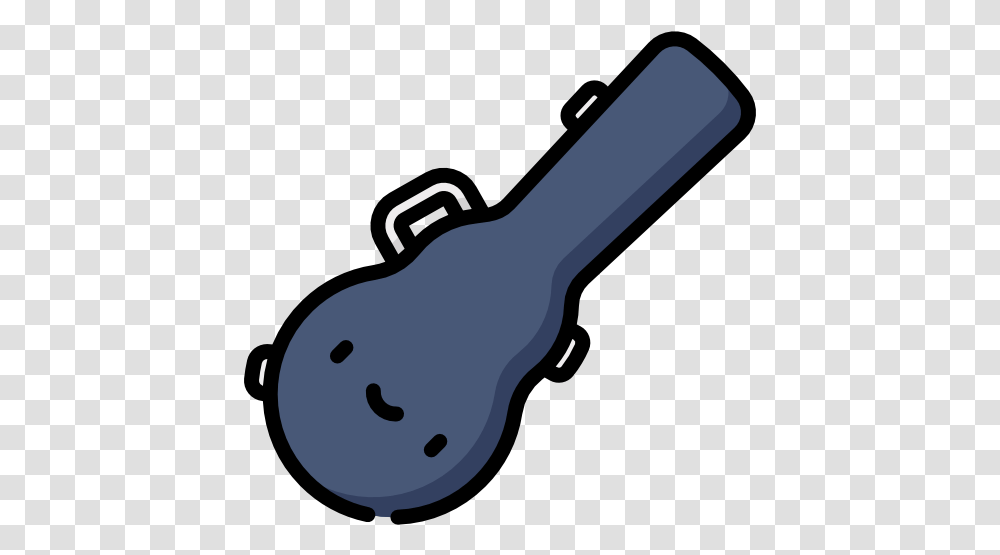 Guitar Case Free Music And Multimedia Icons Guitar Case Cartoon, Leisure Activities, Musical Instrument, Adapter, Outdoors Transparent Png