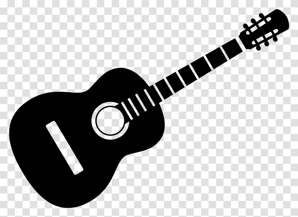 Guitar Clip Art Black And White Guitar Clipart Black And White Transparent Png