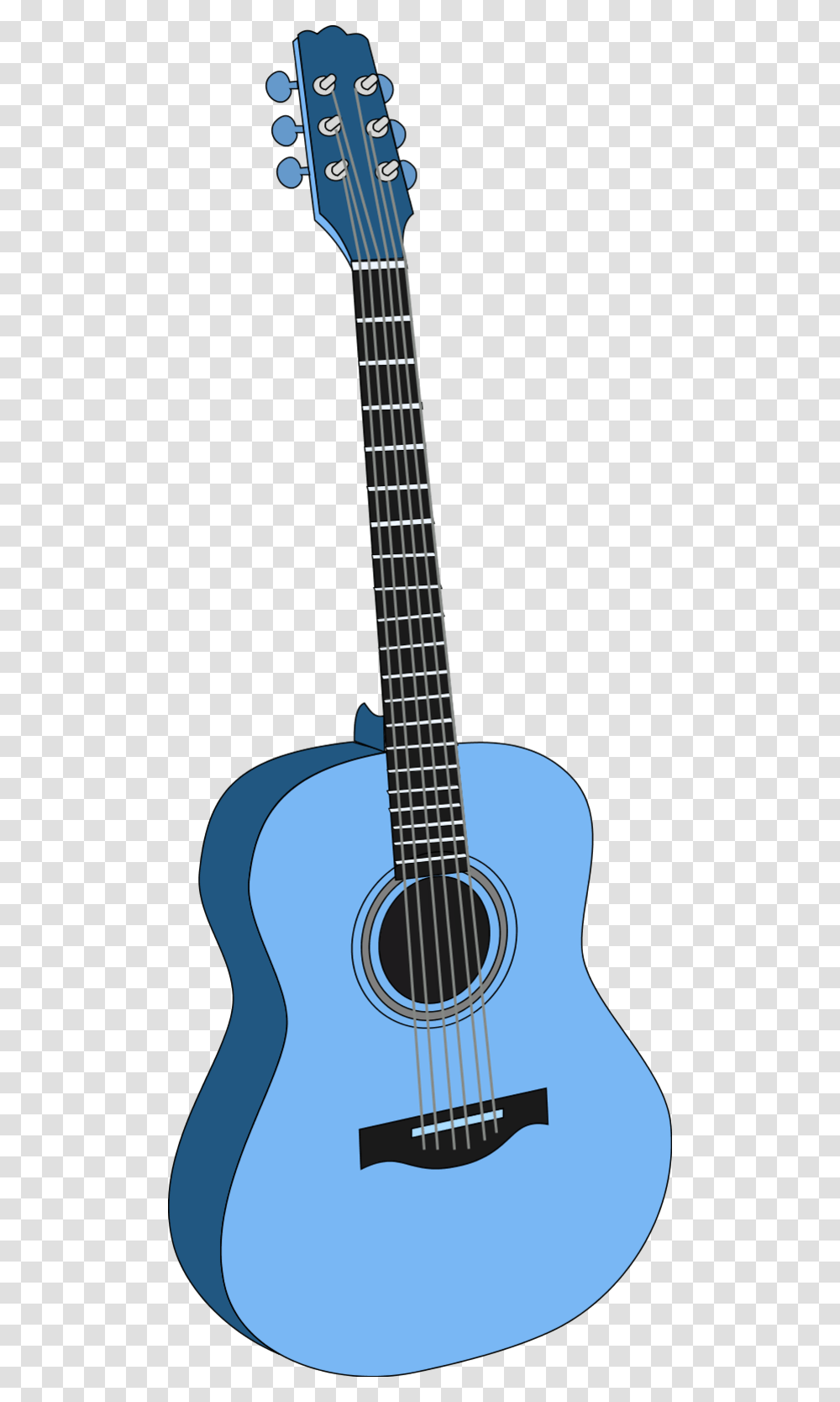 Guitar Clipart Blue Object Blue Guitar Clipart, Leisure Activities, Musical Instrument, Bass Guitar Transparent Png