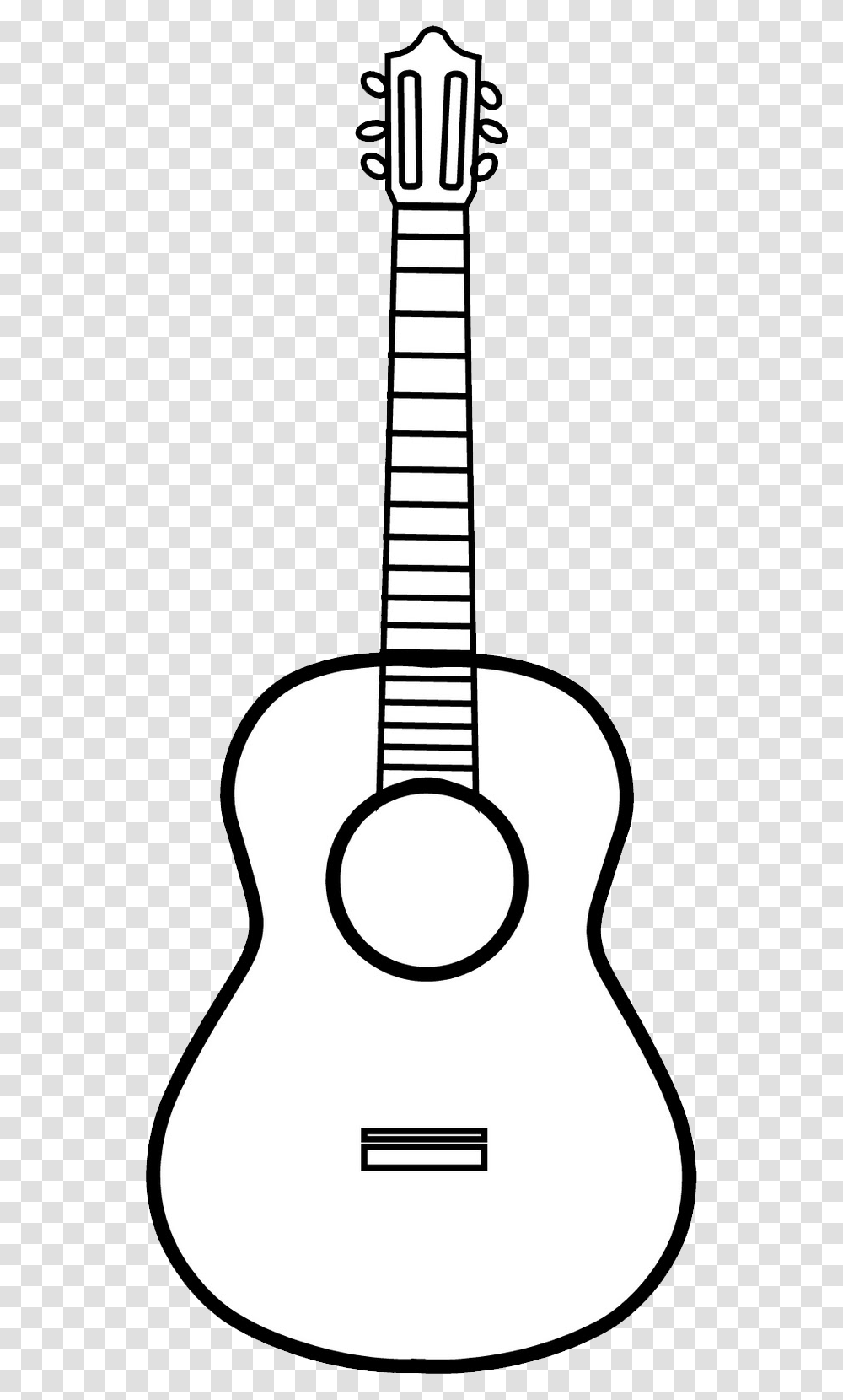 Guitar Drawing Guitar Clipart Black And White, Leisure Activities, Musical Instrument, Banjo Transparent Png