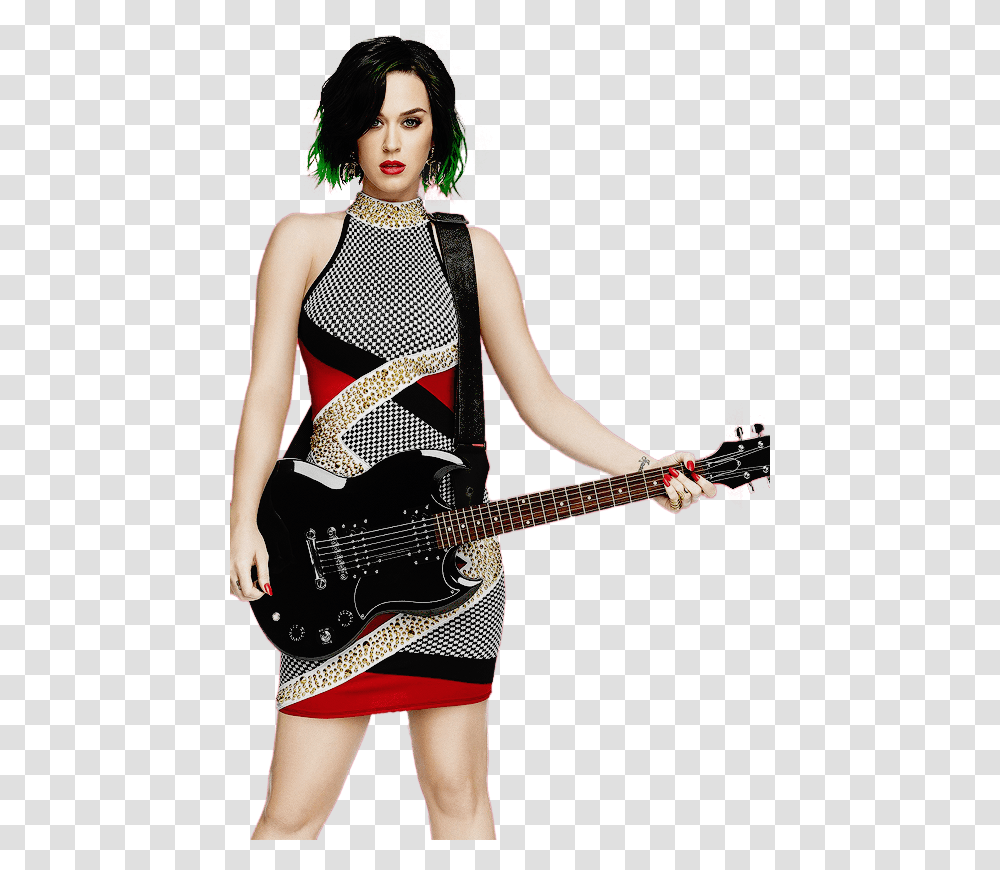 Guitar Dress Katy Perry, Leisure Activities, Musical Instrument, Person, Human Transparent Png