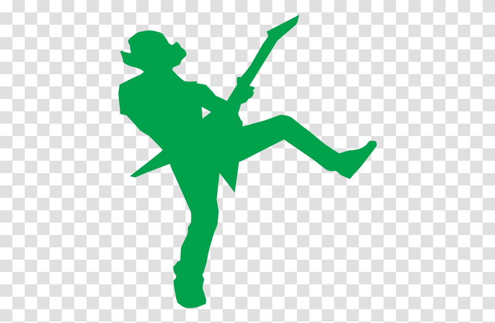 Guitar Green Player Svg Clip Arts Guitar Hero Clipart, Silhouette, Person, Human Transparent Png
