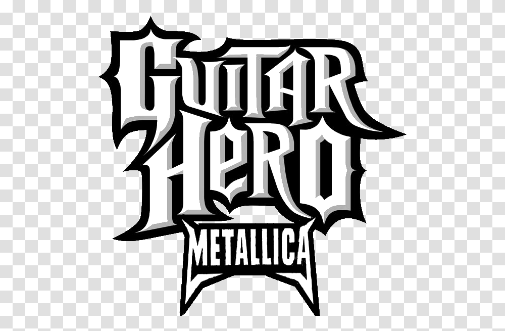 Guitar Hero Game Logo Image With No Guitar Hero Logo, Text, Label, Poster, Advertisement Transparent Png