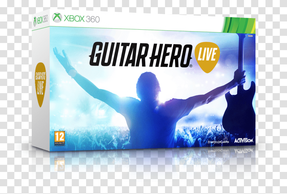 Guitar Hero Guitar, Advertisement, Poster, Person, Flyer Transparent Png