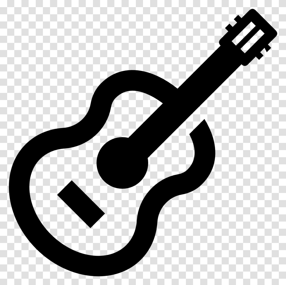 Guitar Icon Guitar Icon Black, Gray, World Of Warcraft Transparent Png