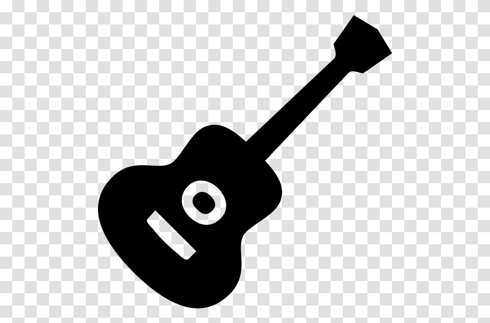 Guitar Icon Vector Hd Black Ukulele Clipart, Gray, World Of Warcraft Transparent Png