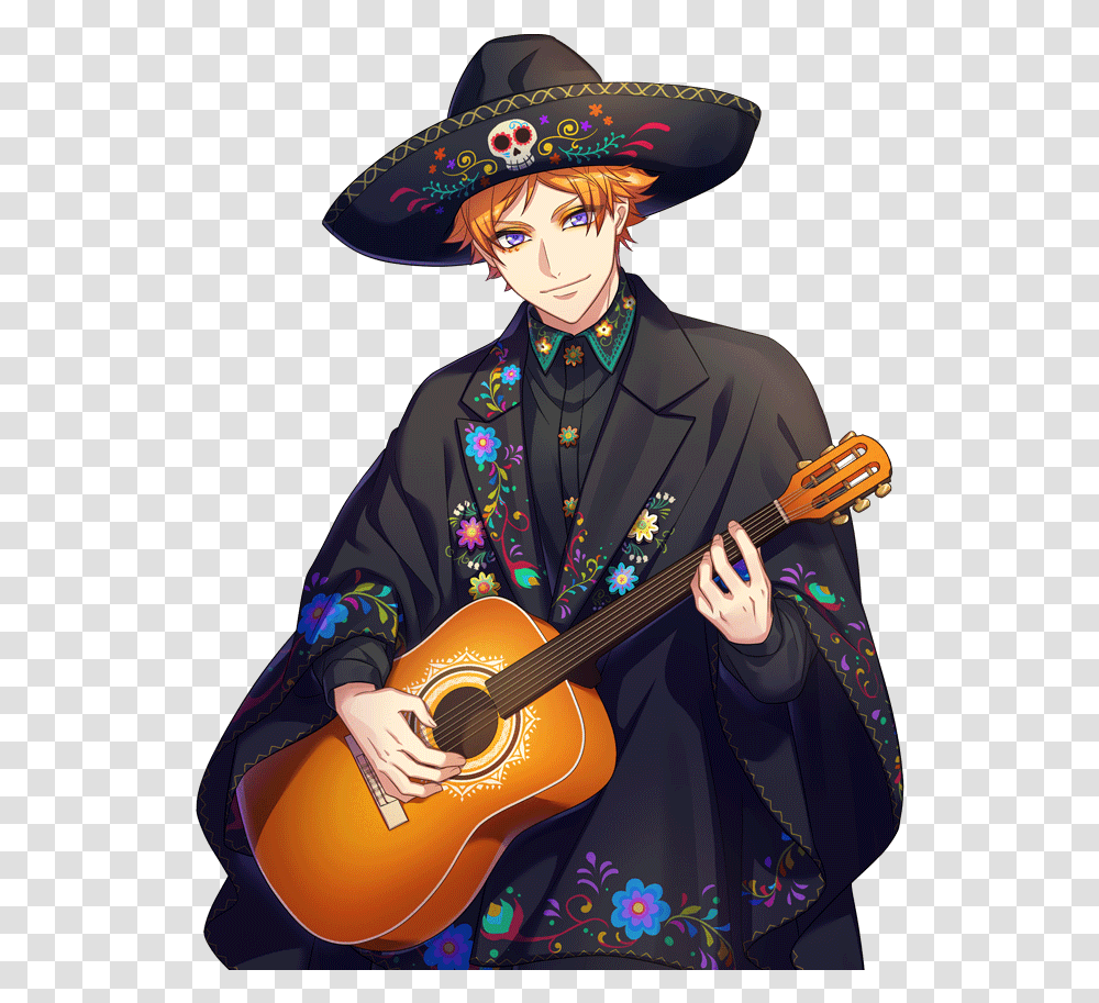 Guitar, Leisure Activities, Musical Instrument, Hat Transparent Png