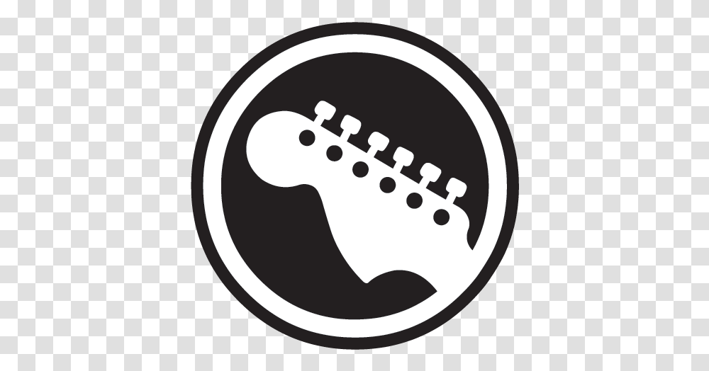 Guitar Logo 5 Image Guitar Icon, Label, Text, Ball, Symbol Transparent Png