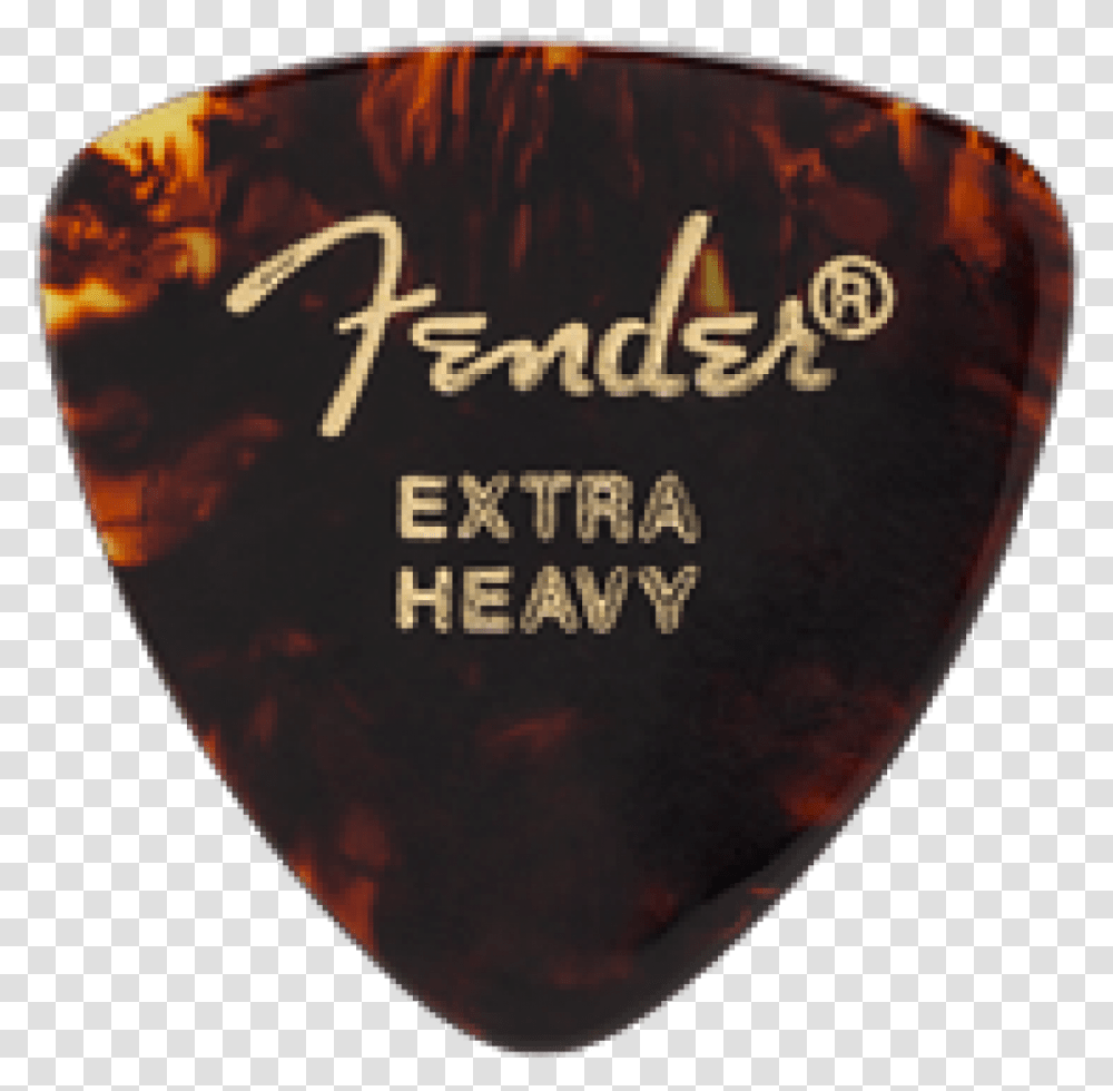 Guitar Pick Fender 346 Extra Heavy, Plectrum Transparent Png