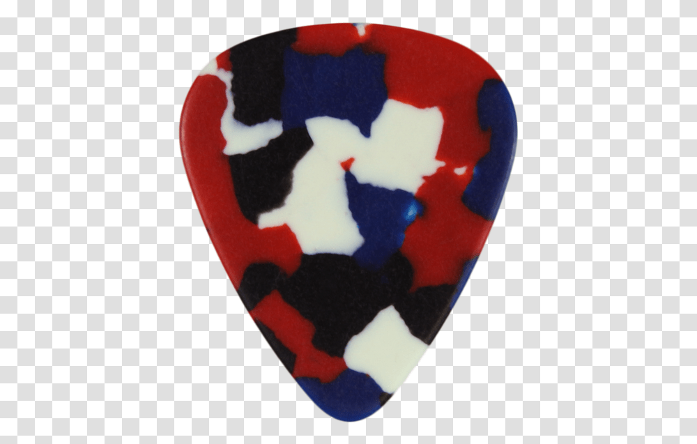 Guitar Pick Red White And Blue, Plectrum Transparent Png