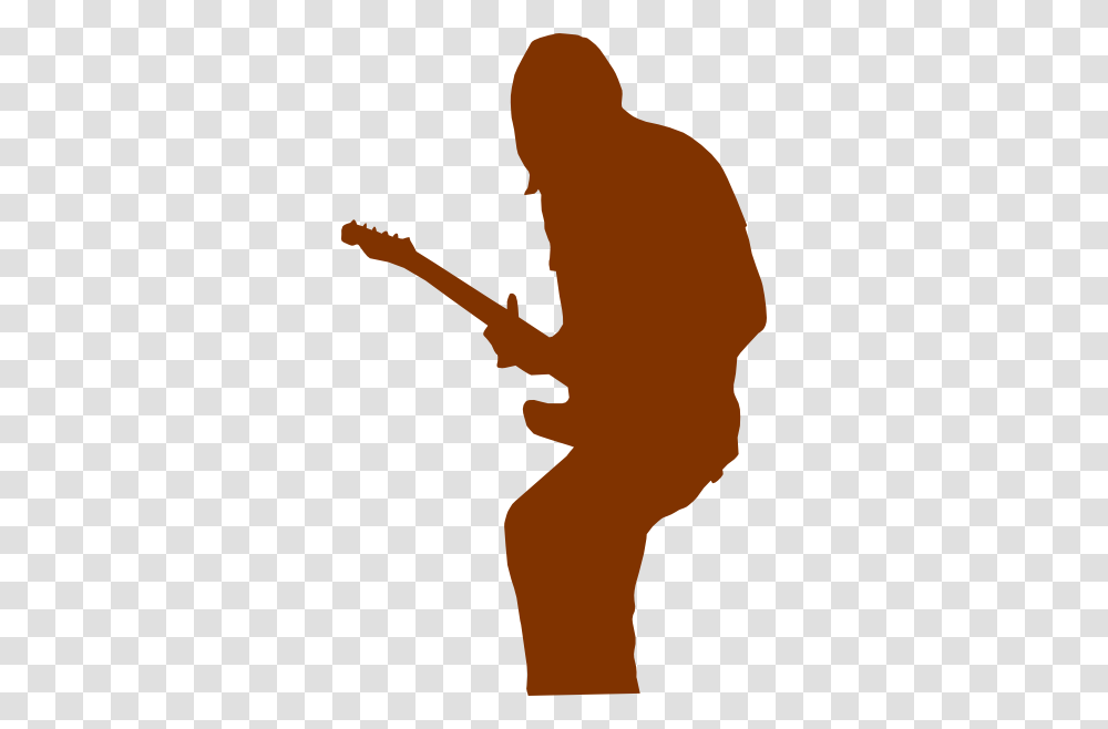 Guitar Player Clipart For Web, Silhouette, Leisure Activities, Musical Instrument, Person Transparent Png