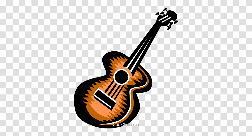 Guitar Royalty Free Vector Clip Art Illustration, Leisure Activities, Musical Instrument, Cello, Violin Transparent Png
