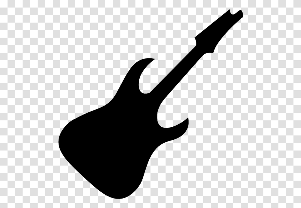 Guitar Silhouette Guitar Silhouette, Gray, World Of Warcraft Transparent Png