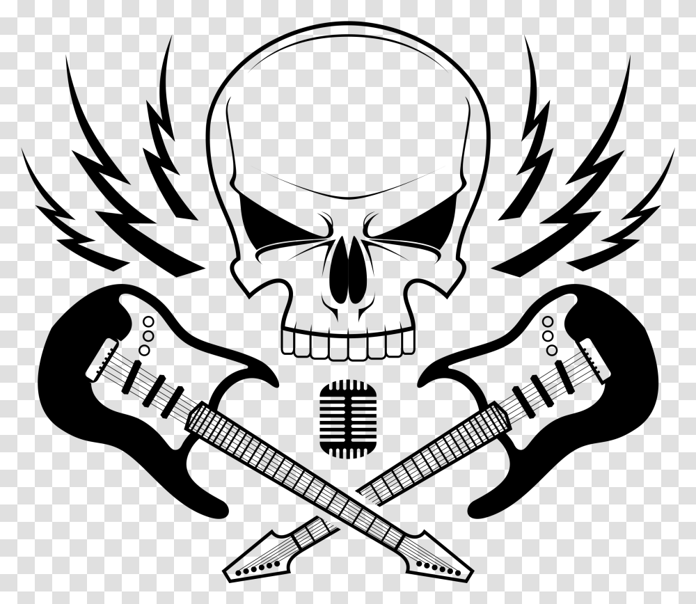 Guitar Tattoo, Gray, World Of Warcraft Transparent Png