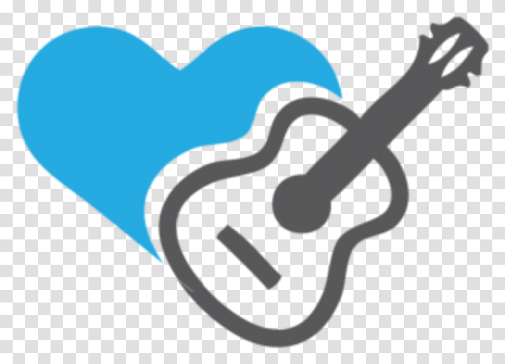 Guitar Zoom And Bootlegger Guitar Partners In Teaching Red Guitar Icon, Knot, Heart, Hand Transparent Png