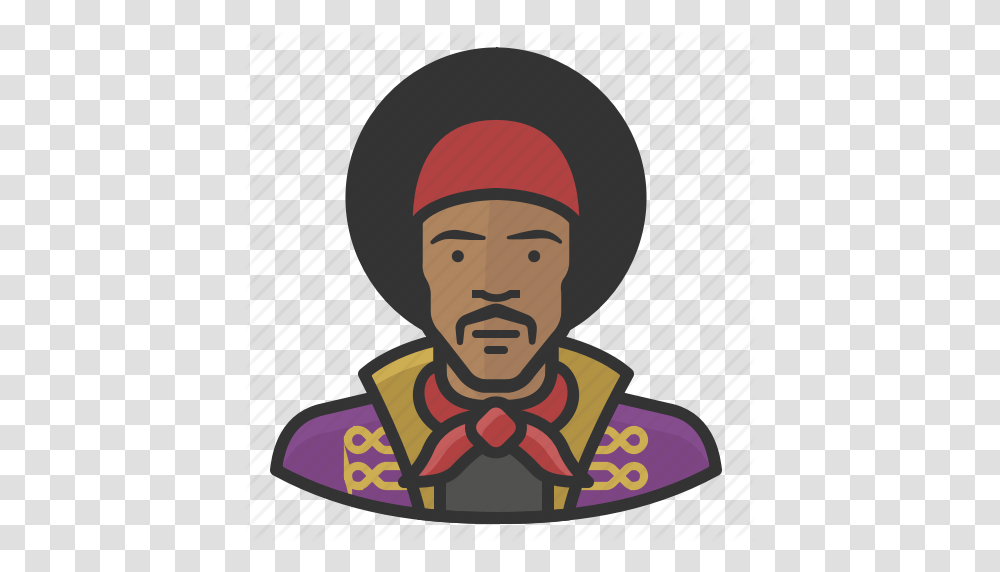 Guitarist Hendrix Jimi Musician Rockstar Icon, Person, Human, Apparel Transparent Png